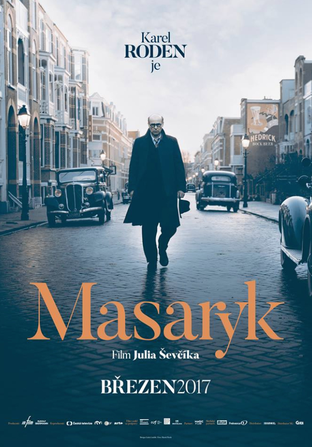 Plakáty k filmu Masaryk / design / Font