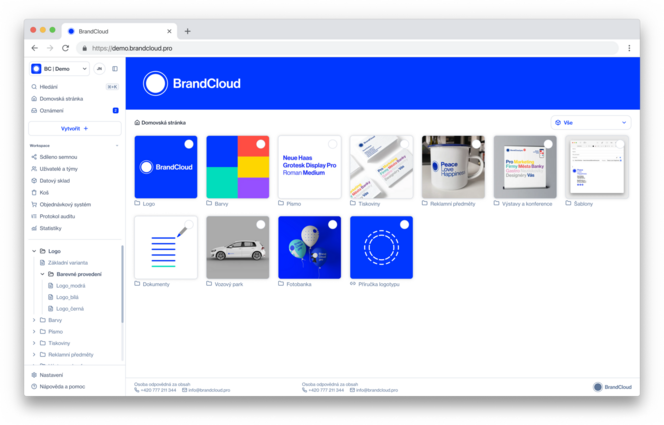 Font BC - plánovaný redesign UI